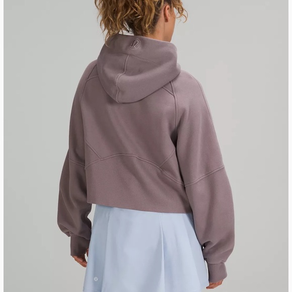 🍋LULULEMON SCUBA OVERSIZED FULL ZIP HOODIE/JACKET-XS/S, M/L, XL/XXL-LUNAR ROCK - Picture 2 of 12